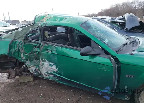 2000 Ford Mustang Gt из США, поврежденный, VIN 1FAFP42X3YF199633